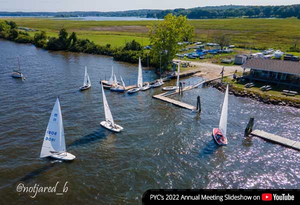 Drone photo of PYC